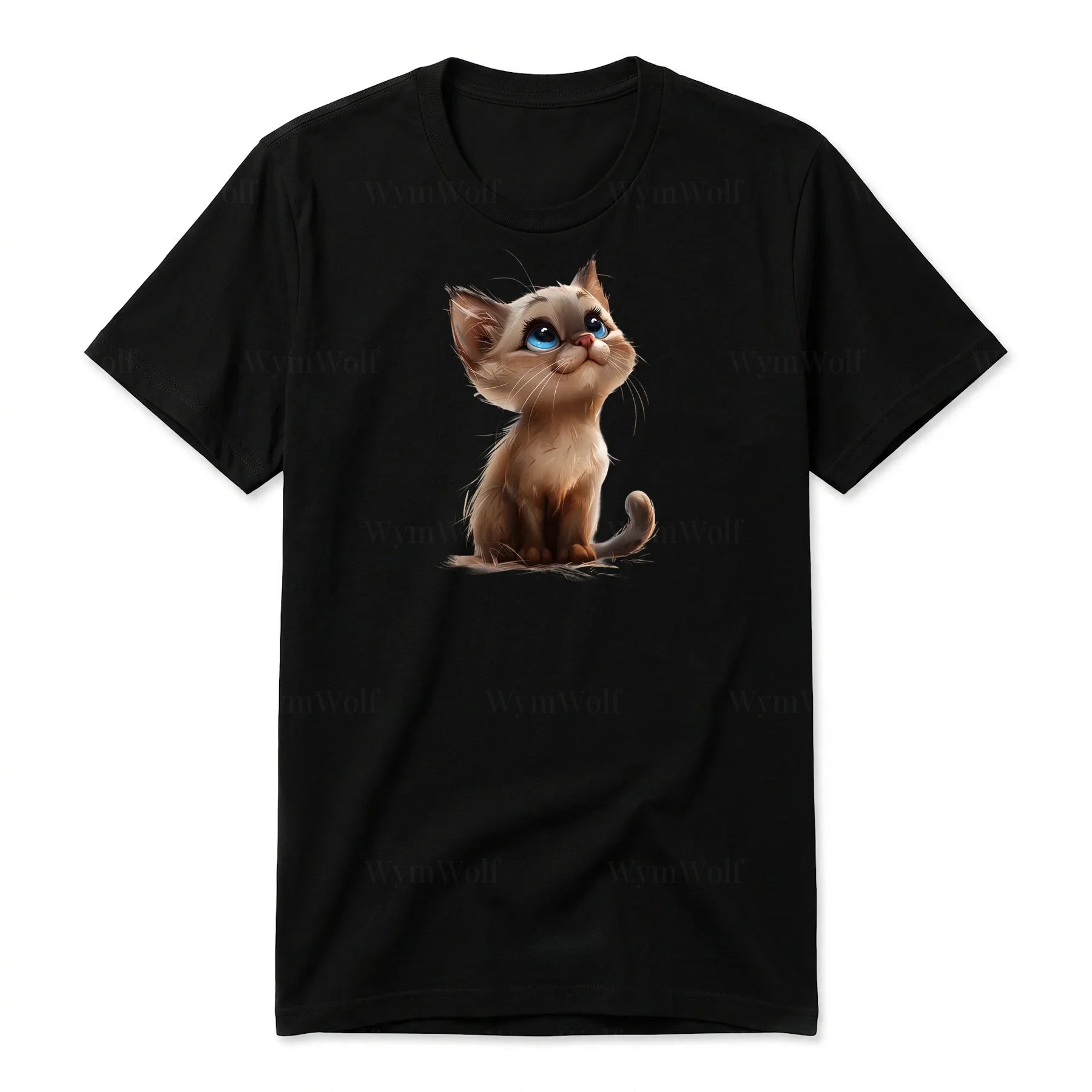 T-shirt Cat graphic 0028