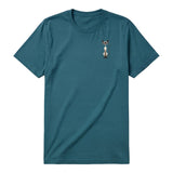 T-shirt Cat graphic 0030 - Deep Teal