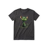 T-shirt Cat graphic 0033 - Dark Gray
