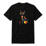 T-shirt Cat graphic 0034