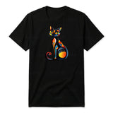 T-shirt Cat graphic 0034