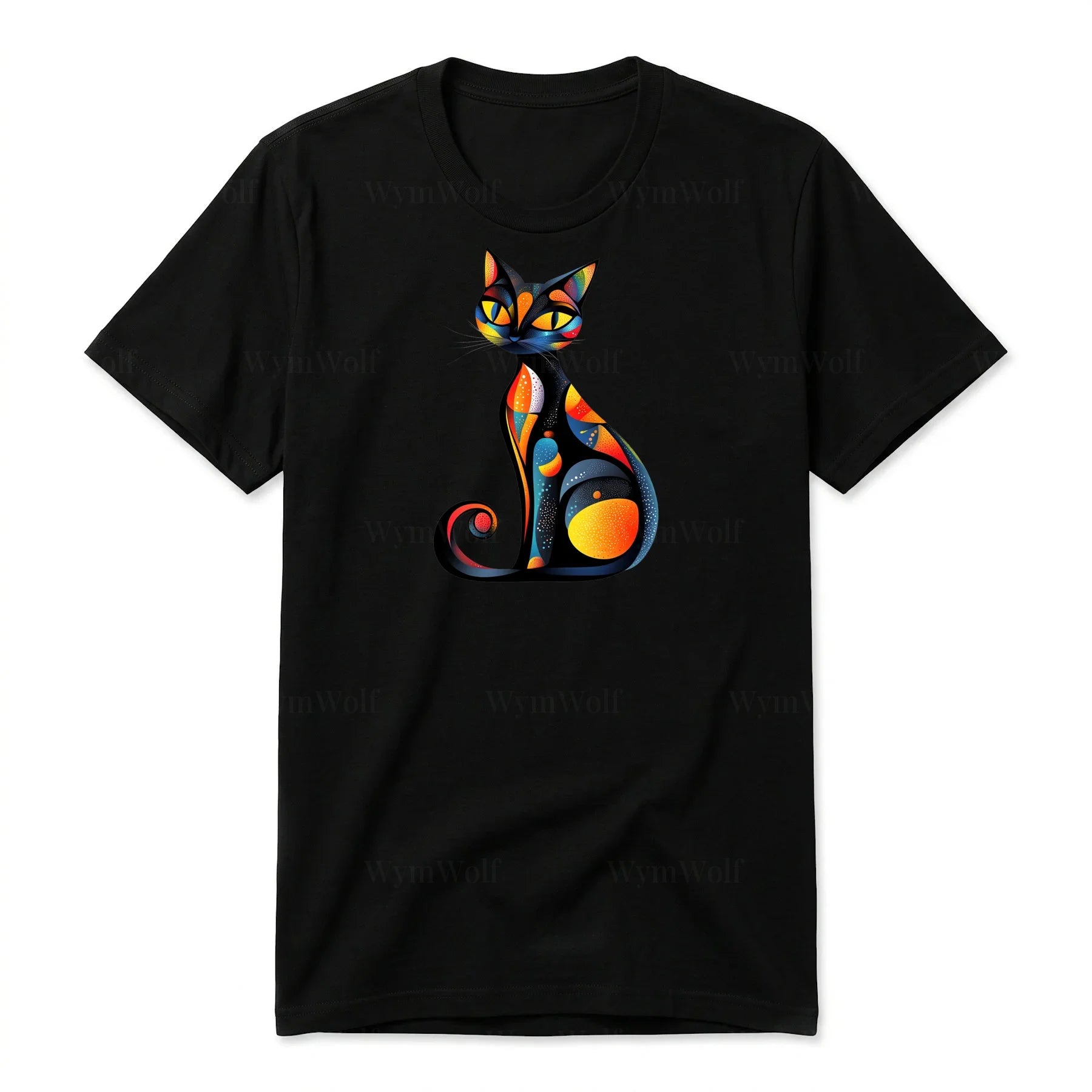 T-shirt Cat graphic 0034
