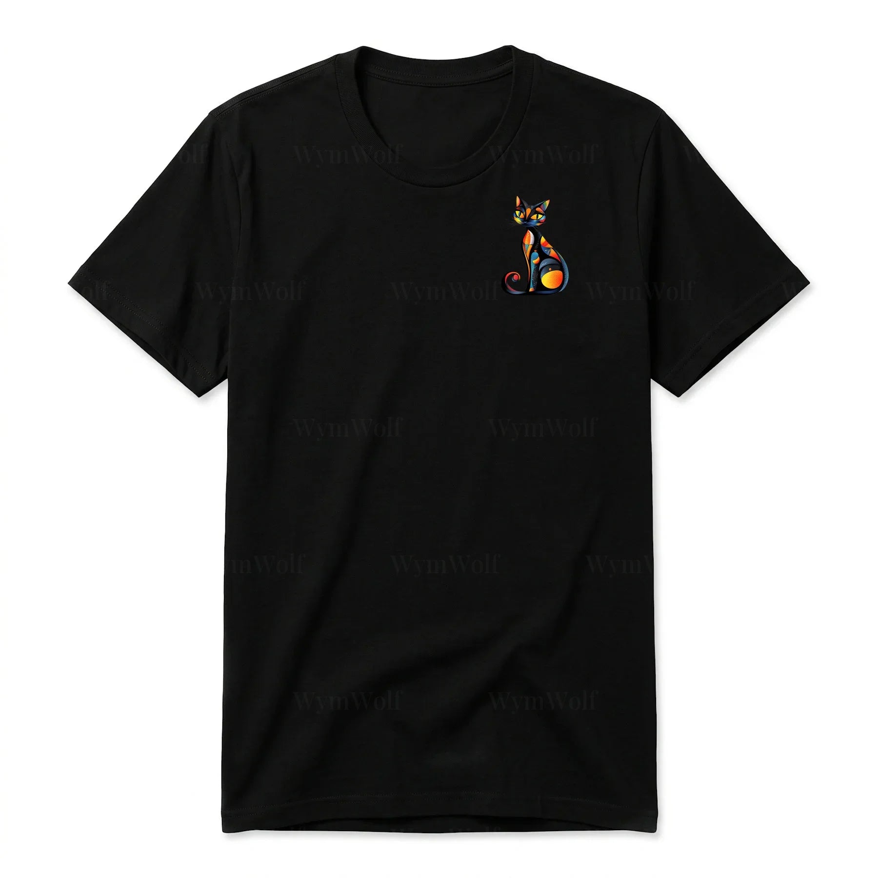 T-shirt Cat graphic 0034