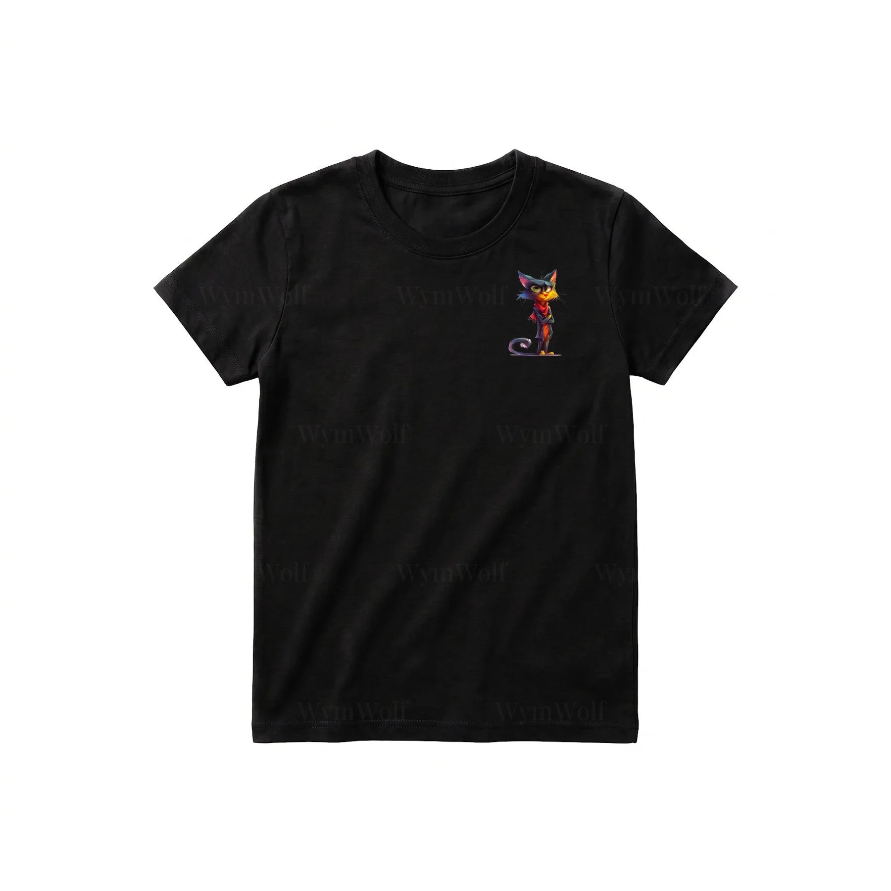 T-shirt Cat graphic 0036