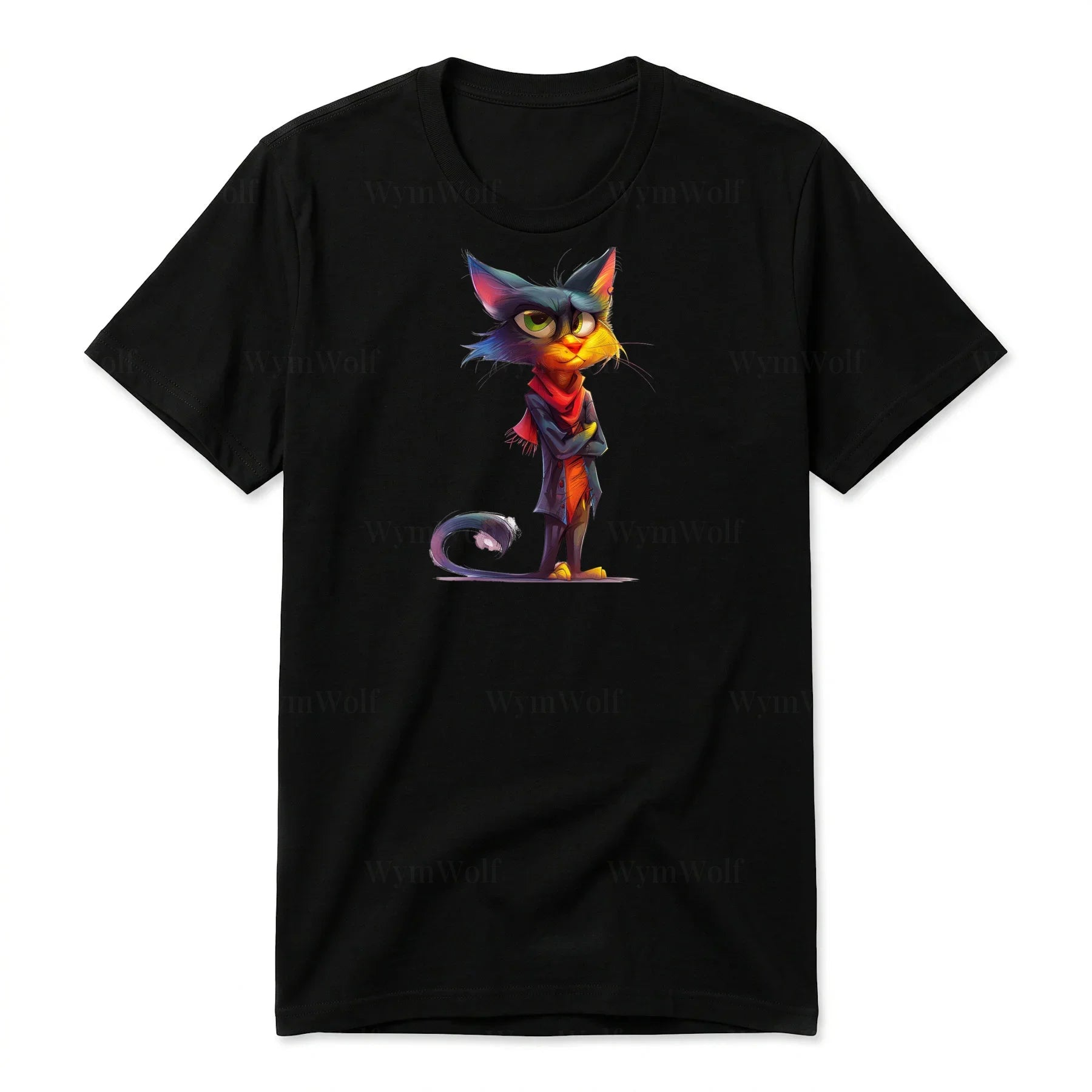 T-shirt Cat graphic 0036