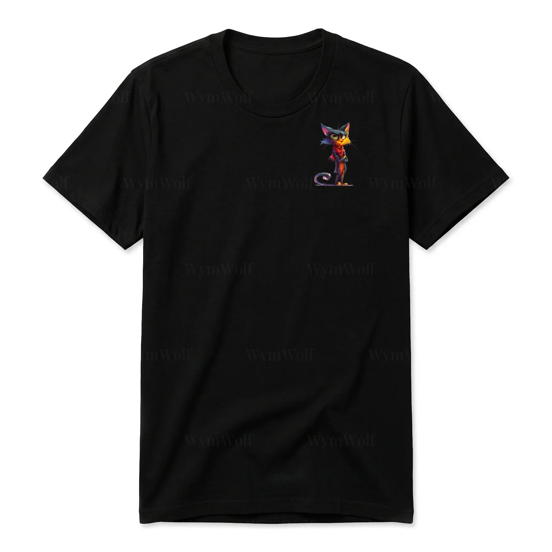 T-shirt Cat graphic 0036