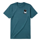 T-shirt Cat graphic 0037 - Deep Teal