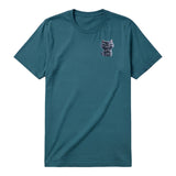 T-shirt Cat graphic 0038 - Deep Teal