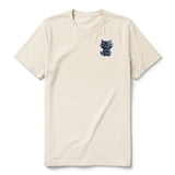 T-shirt Cat graphic 0038 - Natural