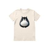 T-shirt Cat graphic 0039 - Natural