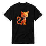 T-shirt Cat graphic 0041