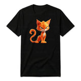 T-shirt Cat graphic 0041