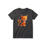 T-shirt Cat graphic 0041 - Dark Gray