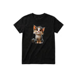 T-shirt Cat graphic 0042
