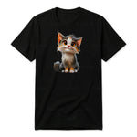 T-shirt Cat graphic 0042