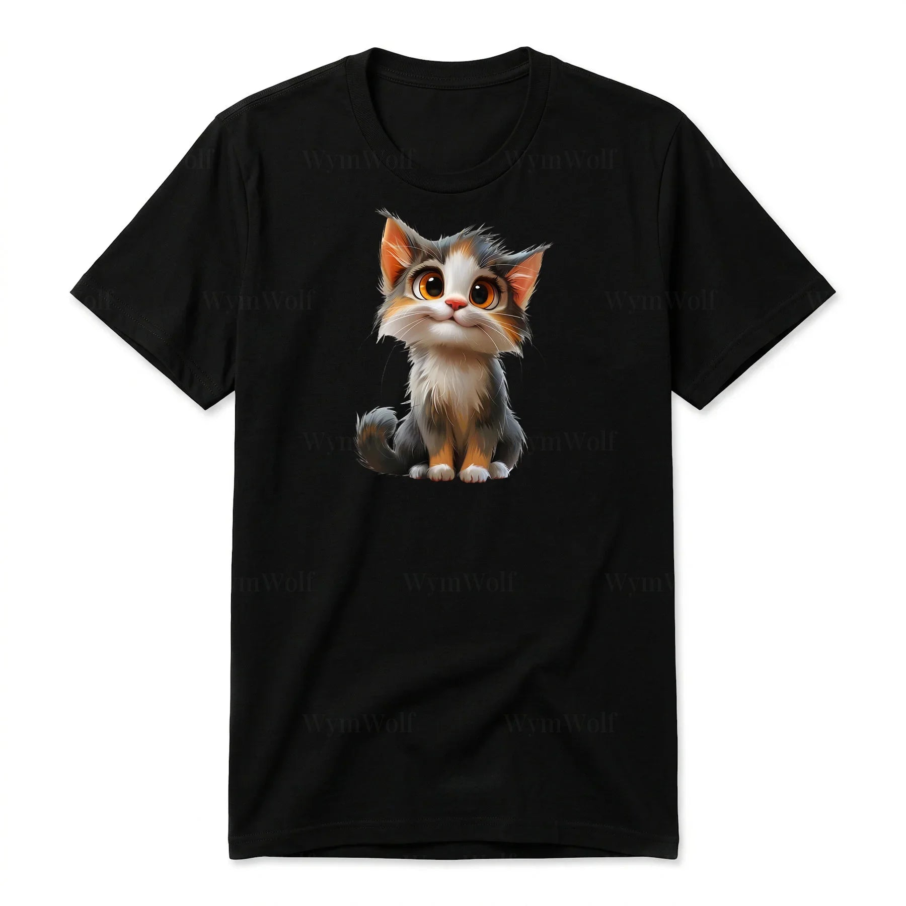 T-shirt Cat graphic 0042