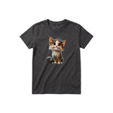 T-shirt Cat graphic 0042 - Dark Gray