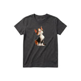 T-shirt Cat graphic 0044 - Dark Gray