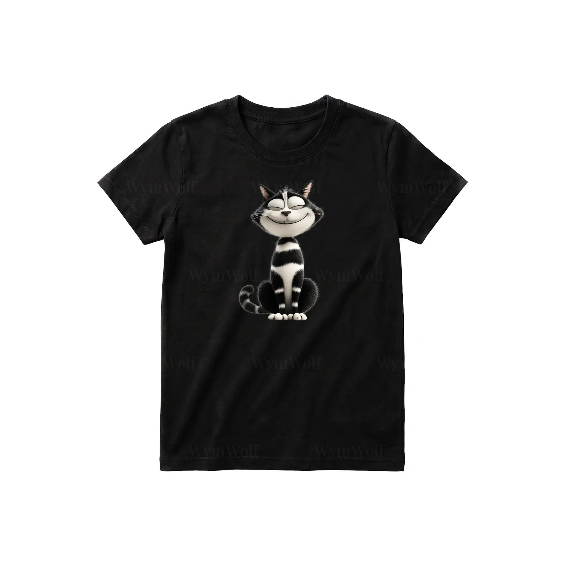 T-shirt Cat graphic 0045