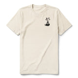 T-shirt Cat graphic 0045 - Natural