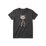 T-shirt Cat graphic 0046 - Dark Gray