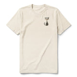 T-shirt Cat graphic 0046 - Natural