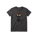 T-shirt Cat graphic 0047 - Dark Gray
