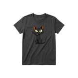 T-shirt Cat graphic 0047 - Dark Gray