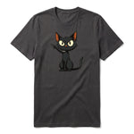 T-shirt Cat graphic 0047 - Dark Gray