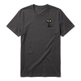 T-shirt Cat graphic 0047 - Dark Gray