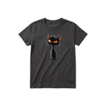 T-shirt Cat graphic 0048 - Dark Gray