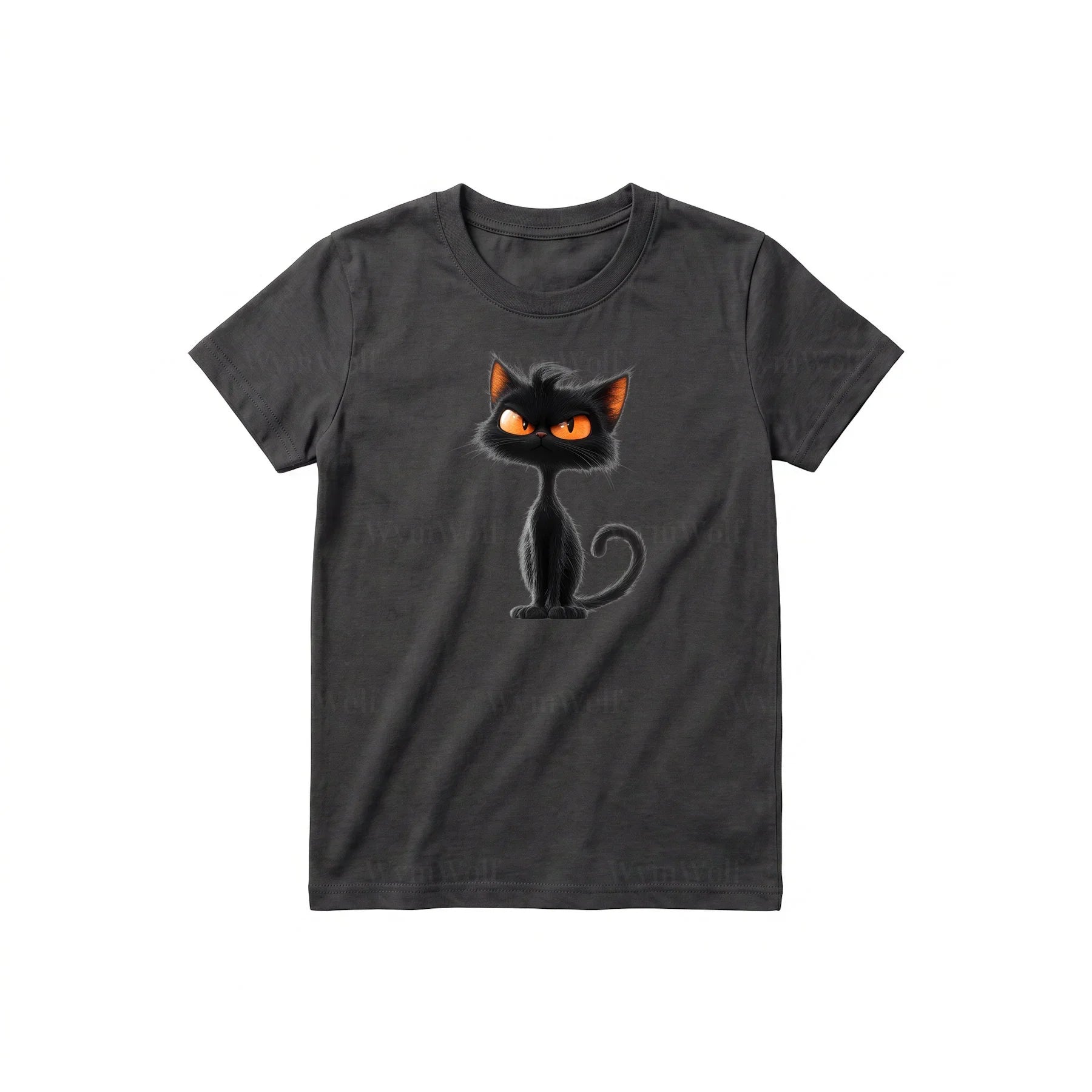 T-shirt Cat graphic 0048 - Dark Gray