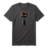 T-shirt Cat graphic 0048 - Dark Gray