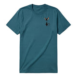 T-shirt Cat graphic 0049 - Deep Teal
