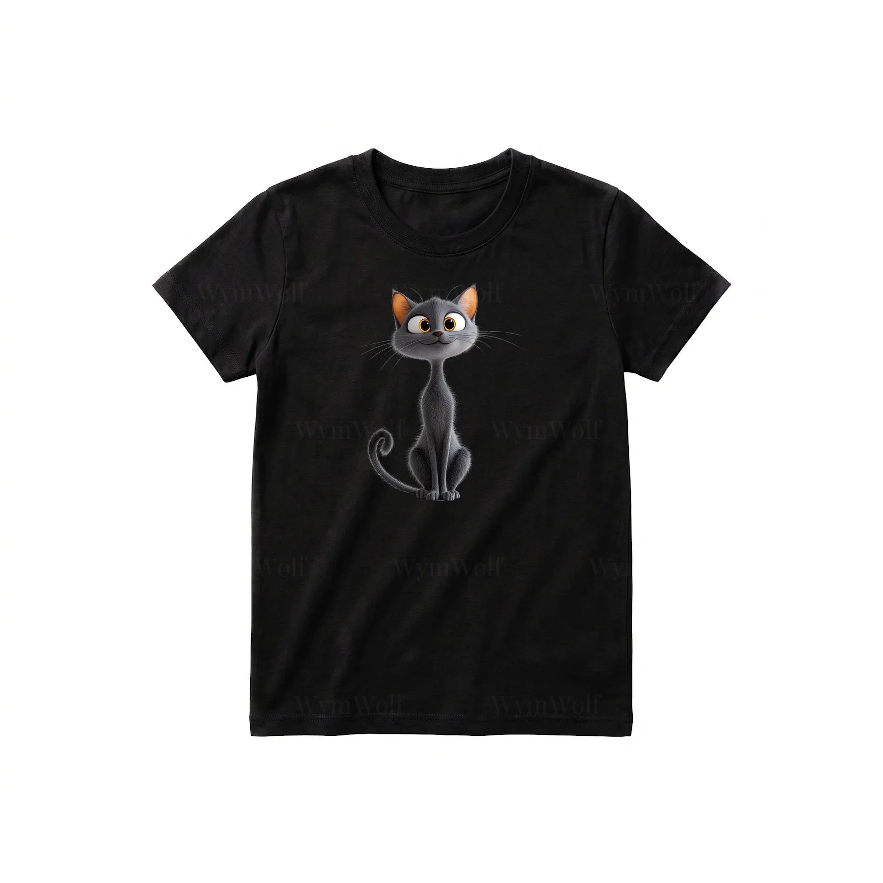T-shirt Cat graphic 0050