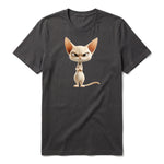 T-shirt Cat graphic 0051 - Dark Gray