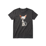 T-shirt Cat graphic 0052 - Dark Gray