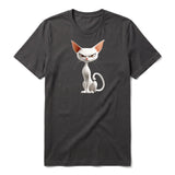 T-shirt Cat graphic 0052 - Dark Gray