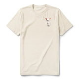 T-shirt Cat graphic 0052 - Natural