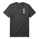 T-shirt Cat graphic 0053 - Dark Gray