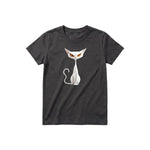 T-shirt Cat graphic 0054 - Dark Gray
