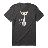 T-shirt Cat graphic 0054 - Dark Gray