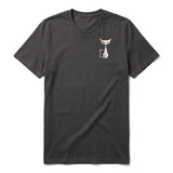 T-shirt Cat graphic 0054 - Dark Gray