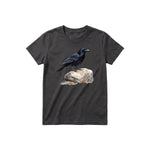 T-shirt common Bird graphic 0001 - Dark Gray