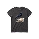 T-shirt common Bird graphic 0001 - Dark Gray