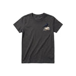 T-shirt common Bird graphic 0001 - Dark Gray