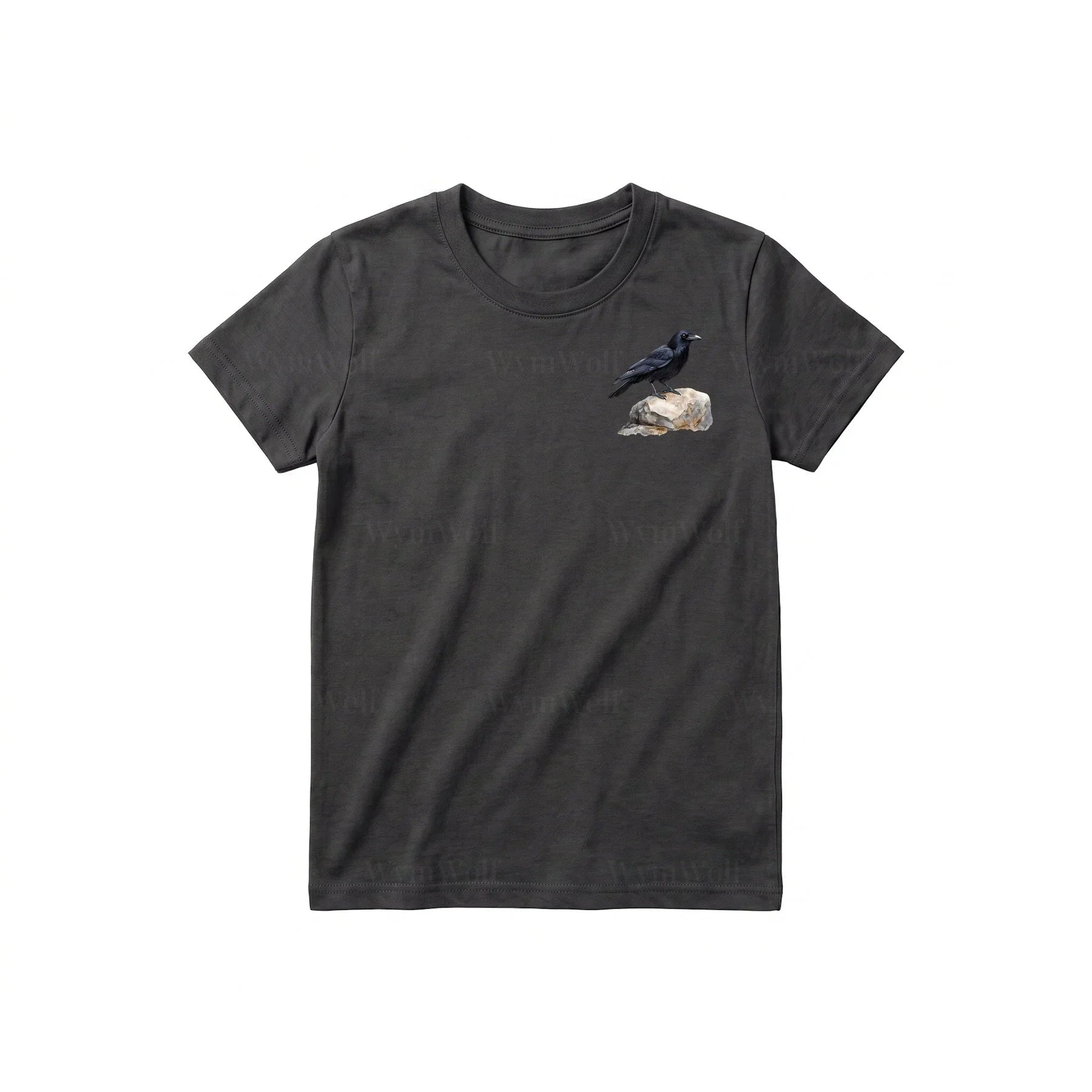T-shirt common Bird graphic 0001 - Dark Gray