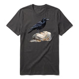 T-shirt common Bird graphic 0001 - Dark Gray