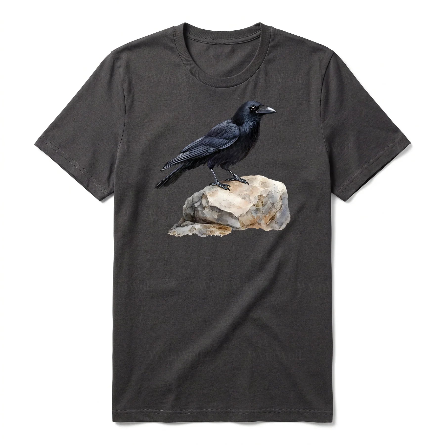 T-shirt common Bird graphic 0001 - Dark Gray
