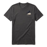 T-shirt common Bird graphic 0001 - Dark Gray
